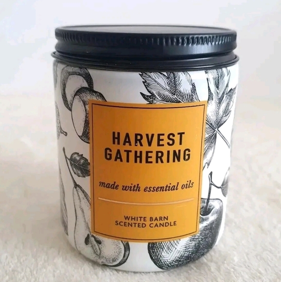Bath & Body Works Harvest Gathering 1 Wick Scented Jar Candle 7 oz - Picture 1 of 3